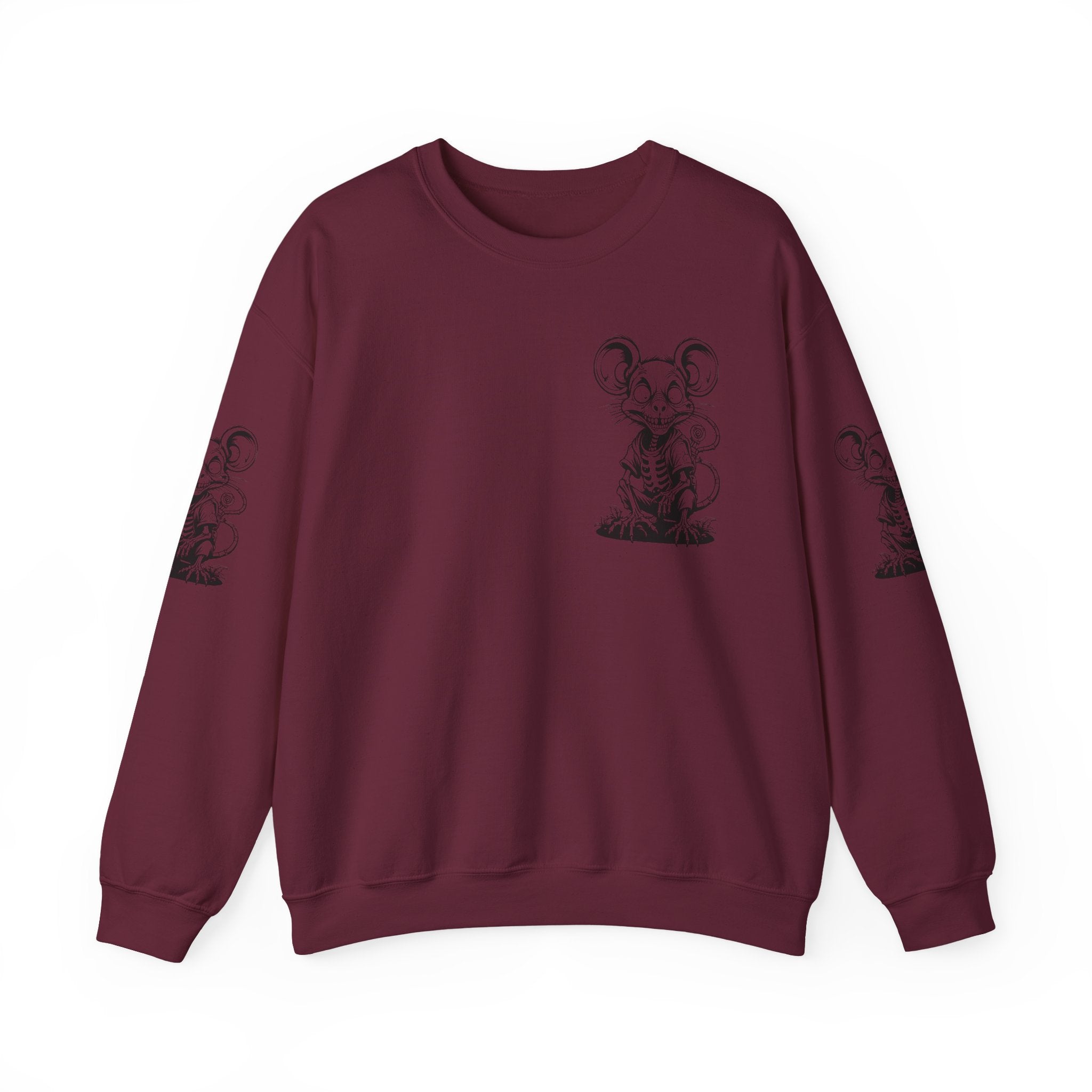Creepy Mutant Rat Skeleton Sweatshirt