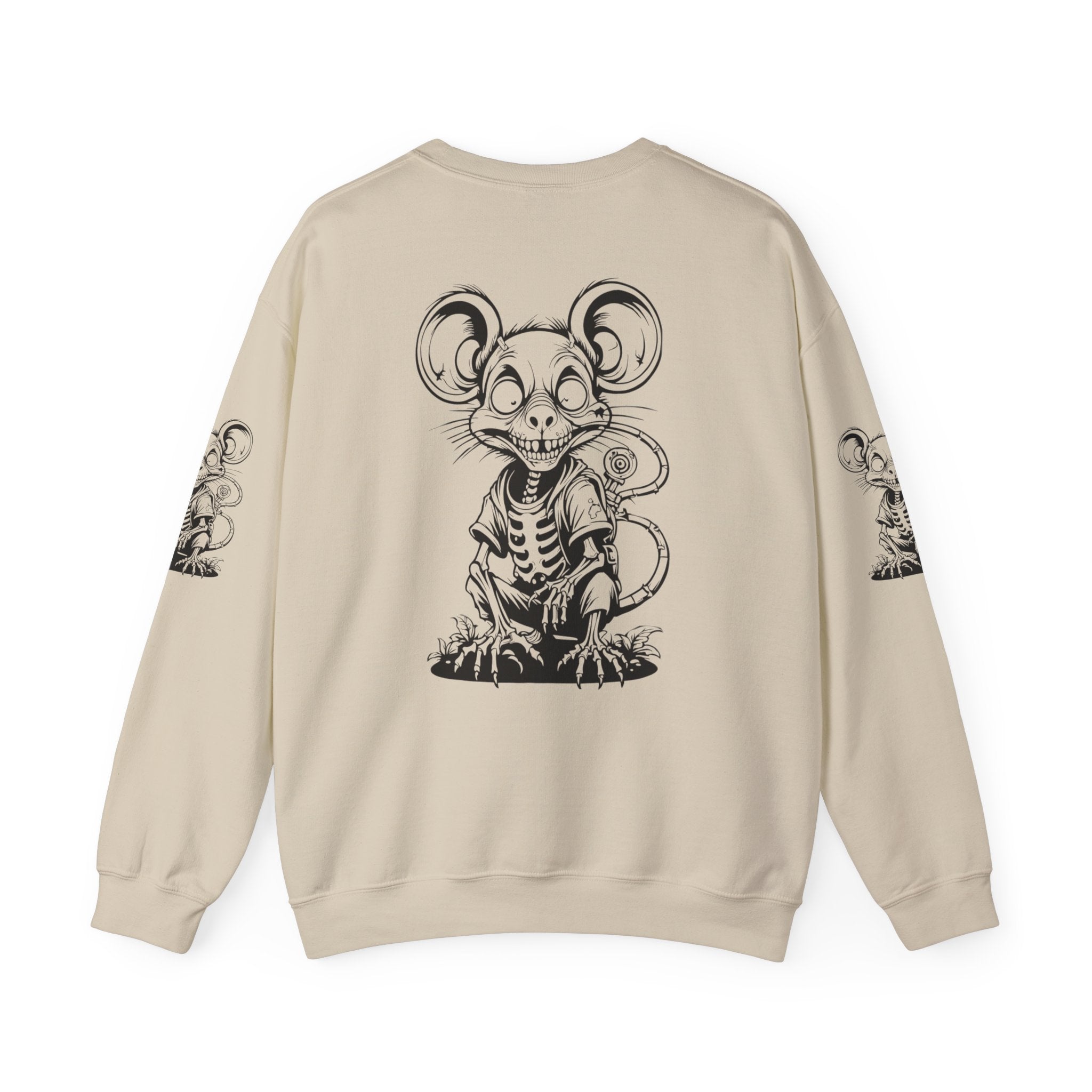 Creepy Mutant Rat Skeleton Sweatshirt