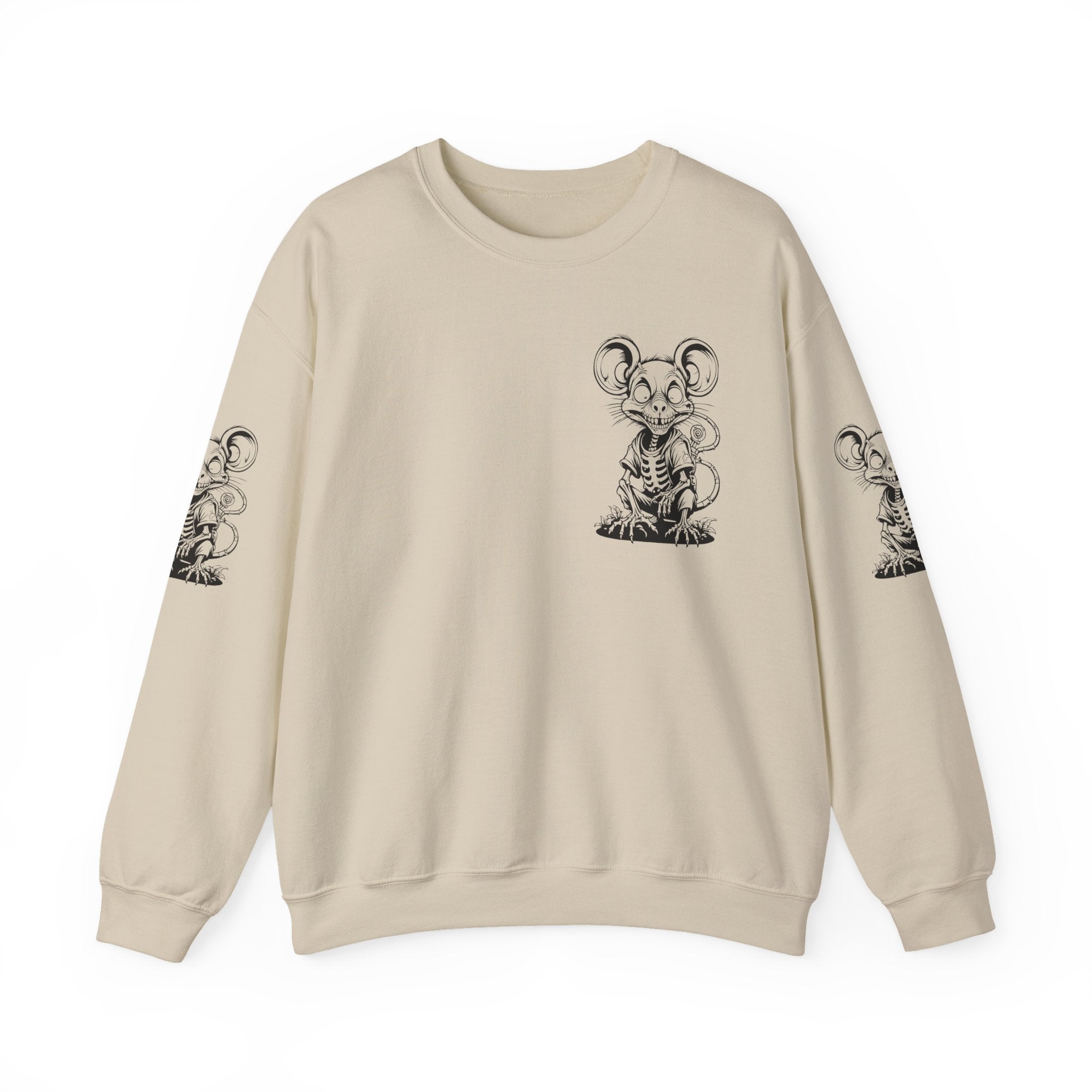 Creepy Mutant Rat Skeleton Sweatshirt