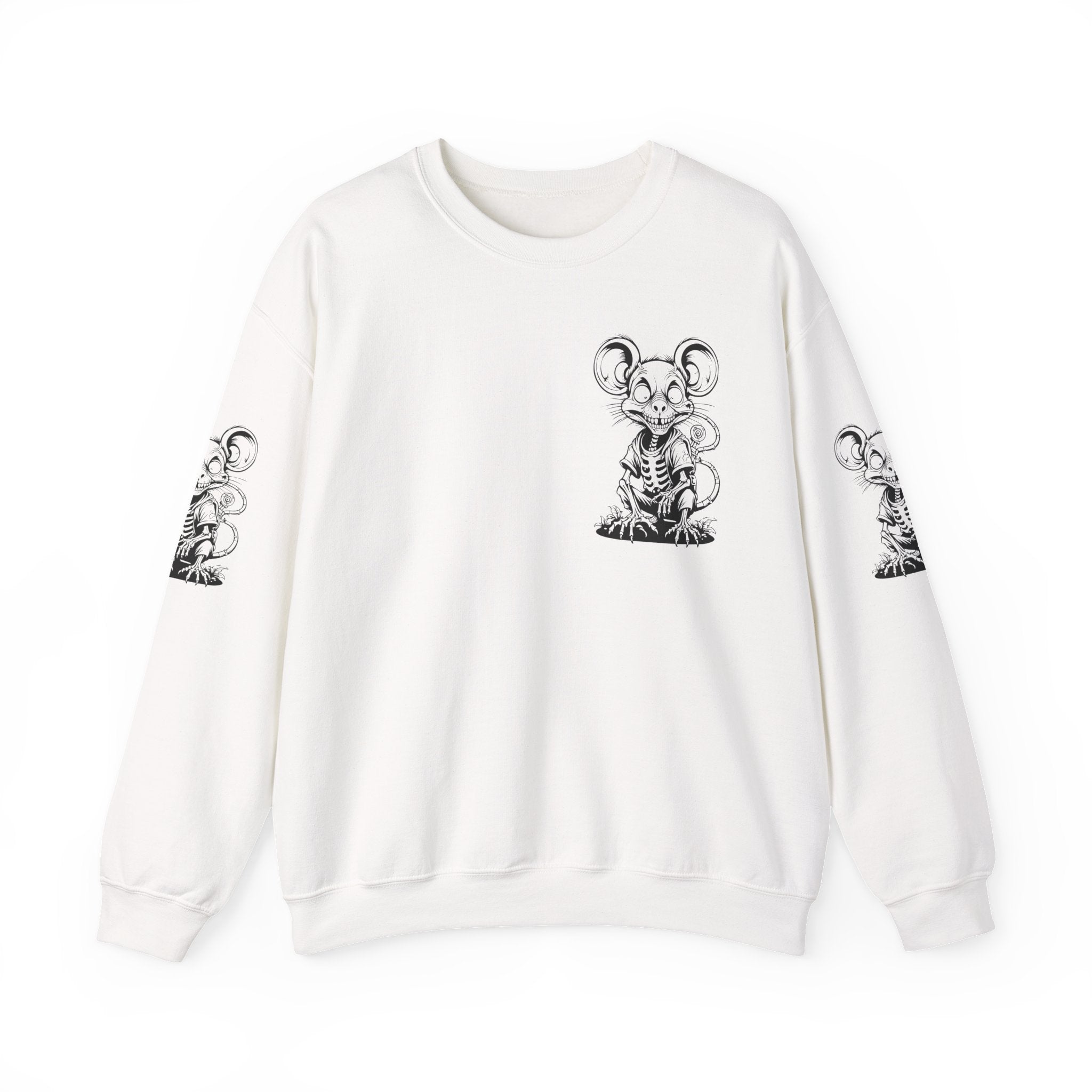Creepy Mutant Rat Skeleton Sweatshirt